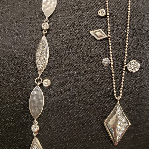 SOLD Silpada Sterling Silver Icy Elements Necklace N3397 - Picture 3 of 7